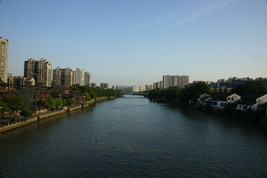 京杭大运河两岸风景