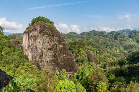 武夷山虎啸岩风景区