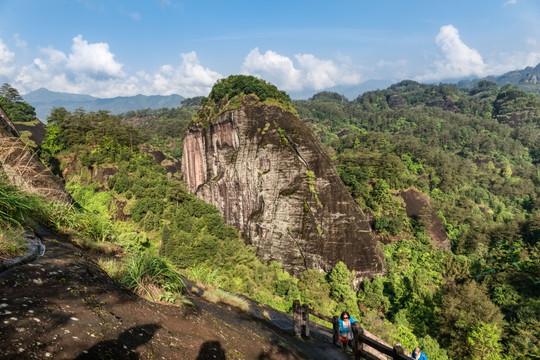 武夷山虎啸岩风景区