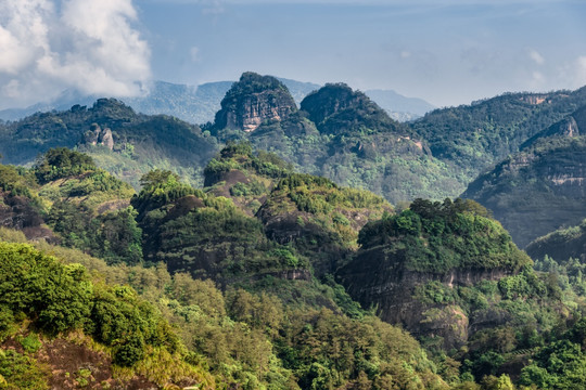 武夷山虎啸岩风景区