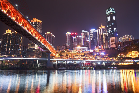 重庆夜景 洪崖洞夜景