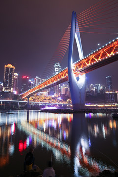 重庆城市夜景 洪崖洞夜景