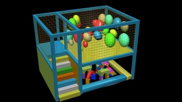 儿童游乐园3d模型