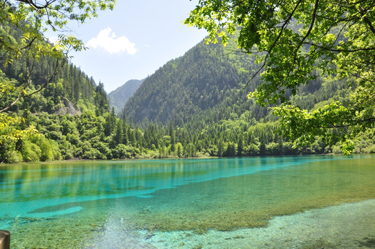 湖光山色