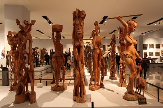 非洲木雕 雕塑 雕刻 艺术
