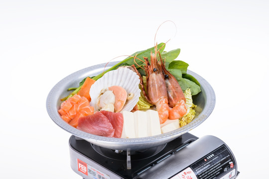 日式海鲜寿喜锅