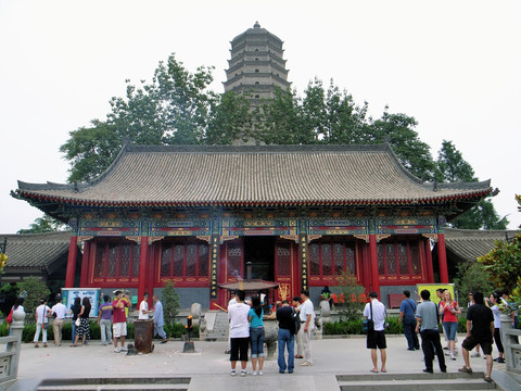 法门寺 大雄宝殿 建筑