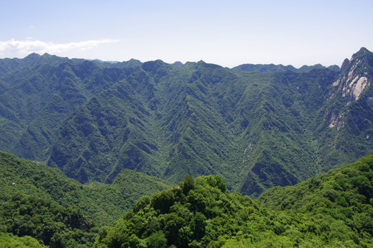 陕西渭南少华山