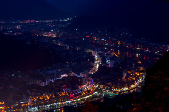 镇远古镇夜景