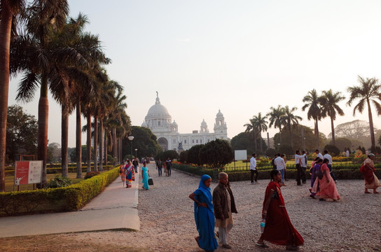 印度加尔各答维多利亚纪念馆