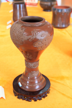 坭兴陶 花瓶