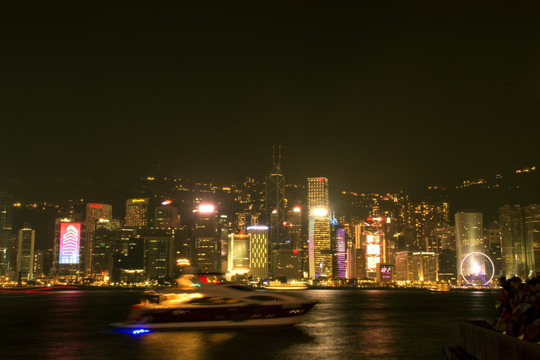 香港 街头 夜景夜色