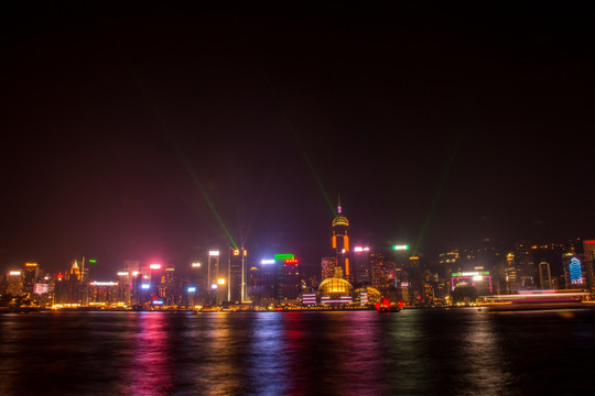 万家灯火 香港 夜景夜色