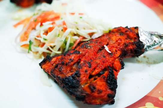 印度tandoori 烤鸡