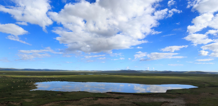 青藏高原风景 湖泊