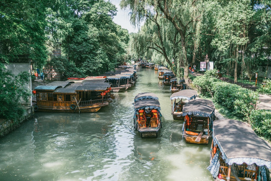 南浔古镇水乡风景