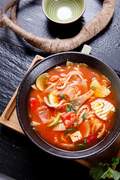 韩式泡菜面