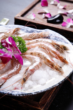 冰镇大虾