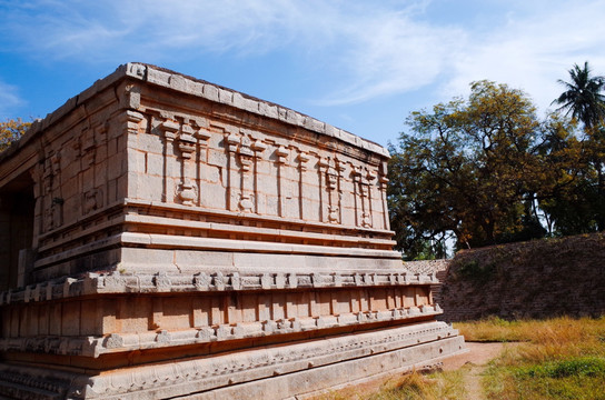 印度亨比古迹群 神庙遗迹