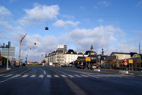 丹麦 哥本哈根 街景 旅游 城