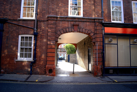 英国 剑桥 大学城 街景 旅游