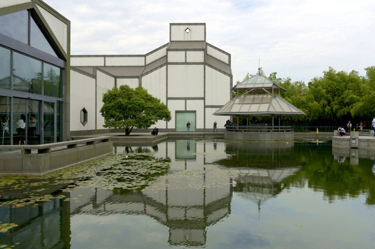 苏州博物馆 荷花池