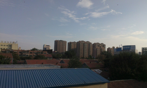 城市的早晨