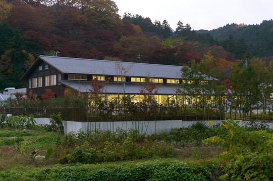 日式建筑 风景区