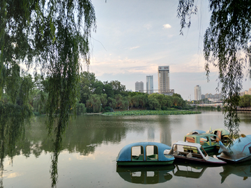 武汉琴台夕阳