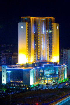海中洲国际大酒店夜景