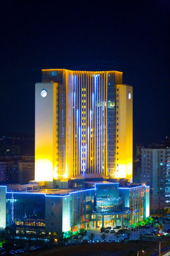 海中洲国际大酒店夜景