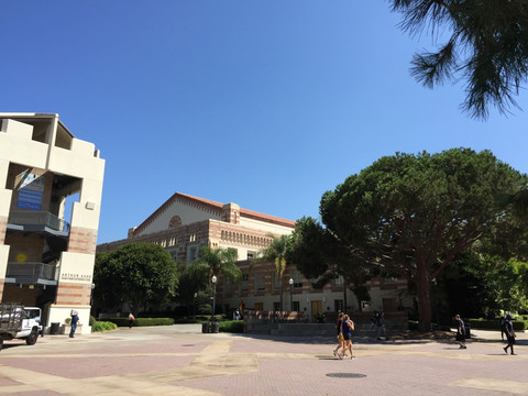 美国加州大学 校园风景