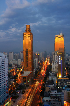 深圳城市风光夜景