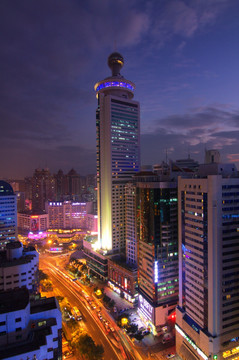 深圳城市风光夜景