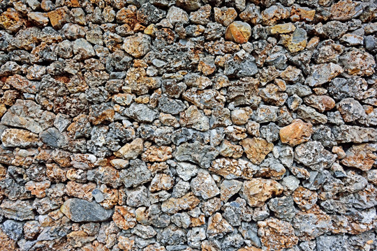 岩石砖墙