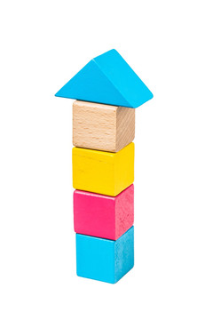 彩色积木 玩具