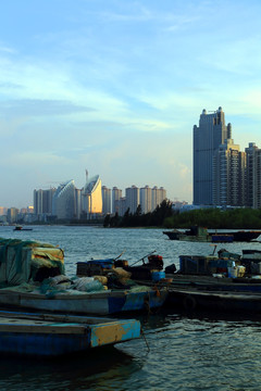 湛江滨海城市风光