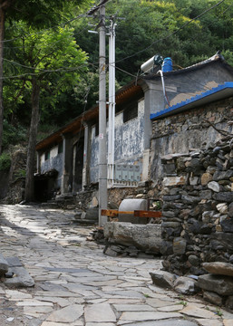 京西古村落水峪村