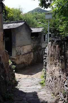 京西古村落水峪村