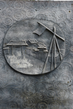 浮雕壁画