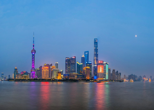 上海夜景 上海风光 陆家嘴夜景