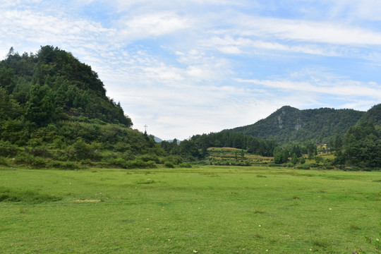 美丽田野风景