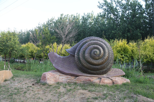蜗牛 雕塑
