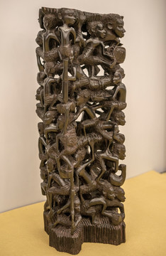 非洲黑木雕