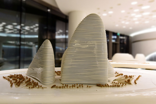 银峰SOHO 建筑模型
