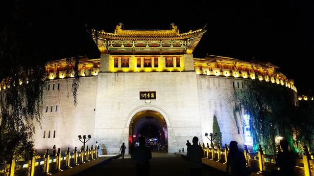 洛阳丽景门夜景