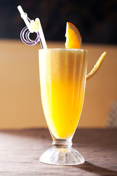 饮品摄影 鲜橙汁