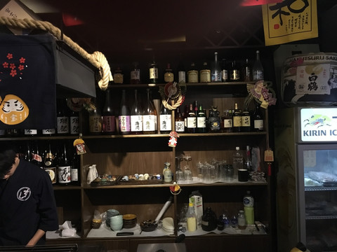 酒架 居酒屋 餐厅