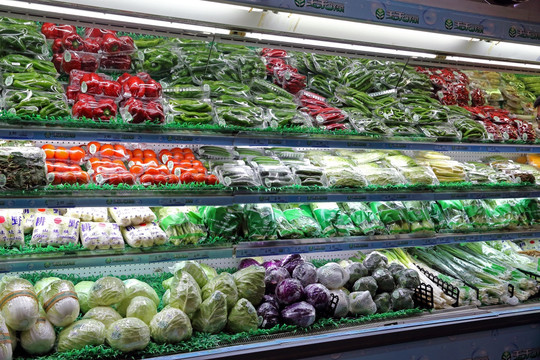 超市蔬菜水果区