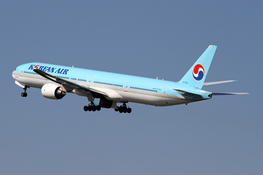 大韩航空 飞机起飞